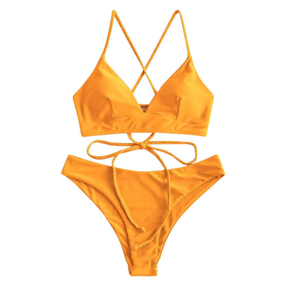 Bikini z paskami Lidia Sek