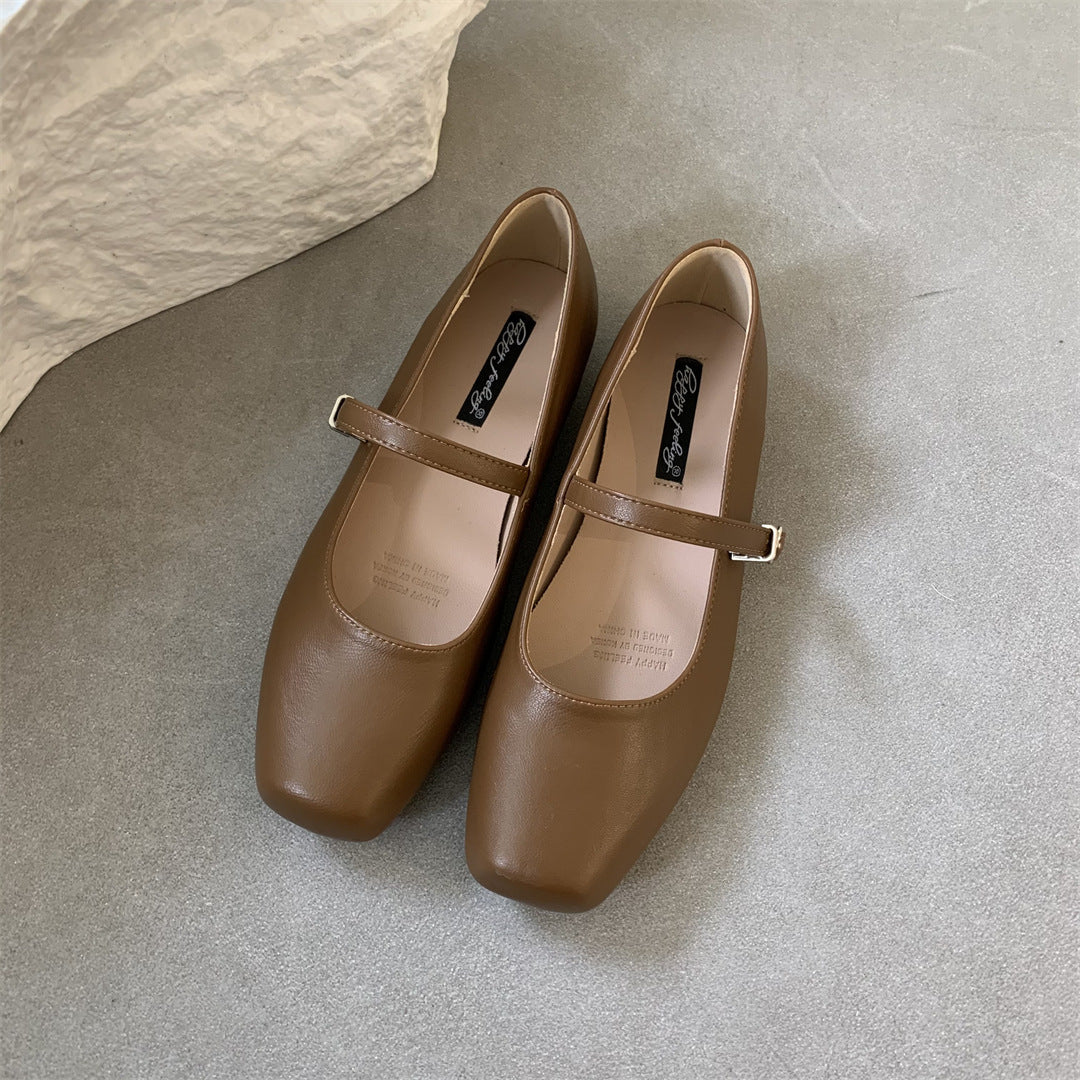 Eleganckie, codzienne buty Mary Janes Lidia Sek na niskim obcasie