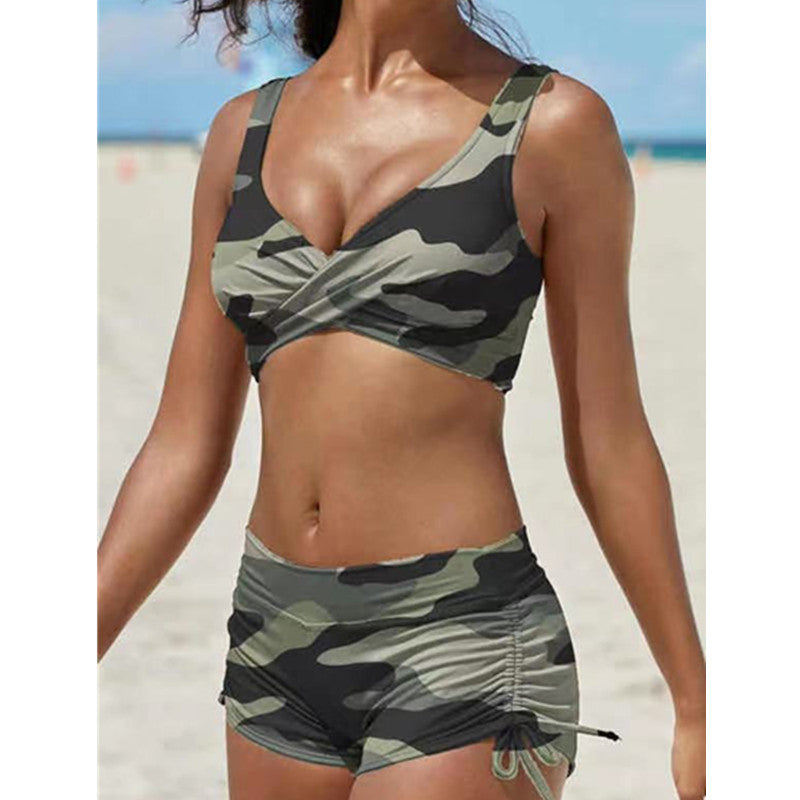 Elegancki komplet bikini z wysokim stanem Lidia Sek