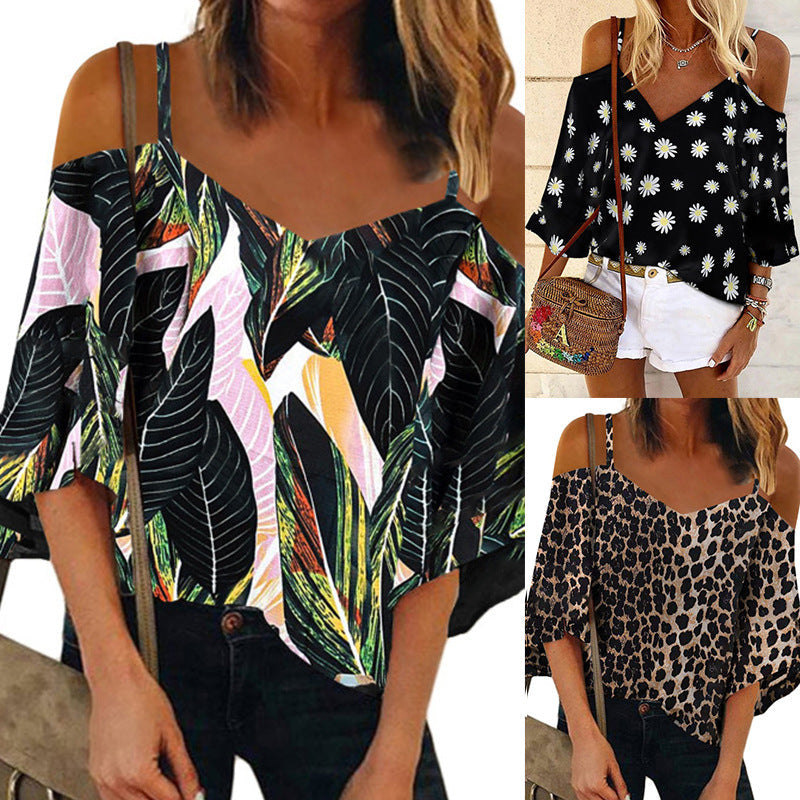 Chic Printed Chiffon Blouse Lidia Sek