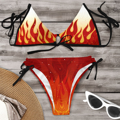Żywy komplet bikini Lidia Sek inspirowany Pinterestem